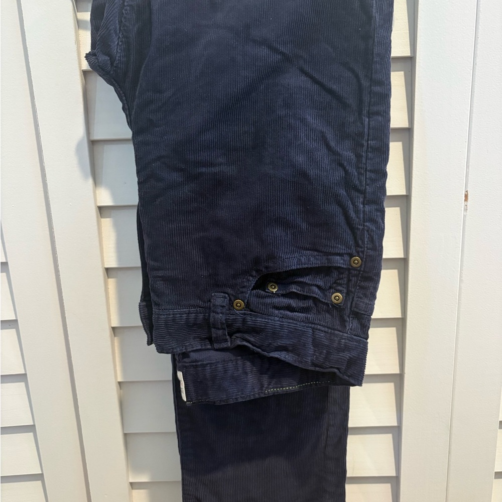 Crewcuts 10 Slim Navy Corduroy Pants